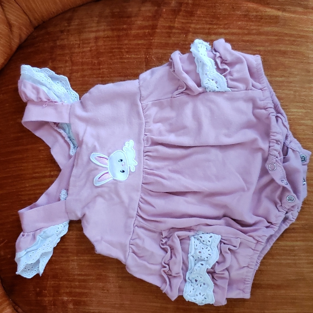 12-18M Bunny Romper